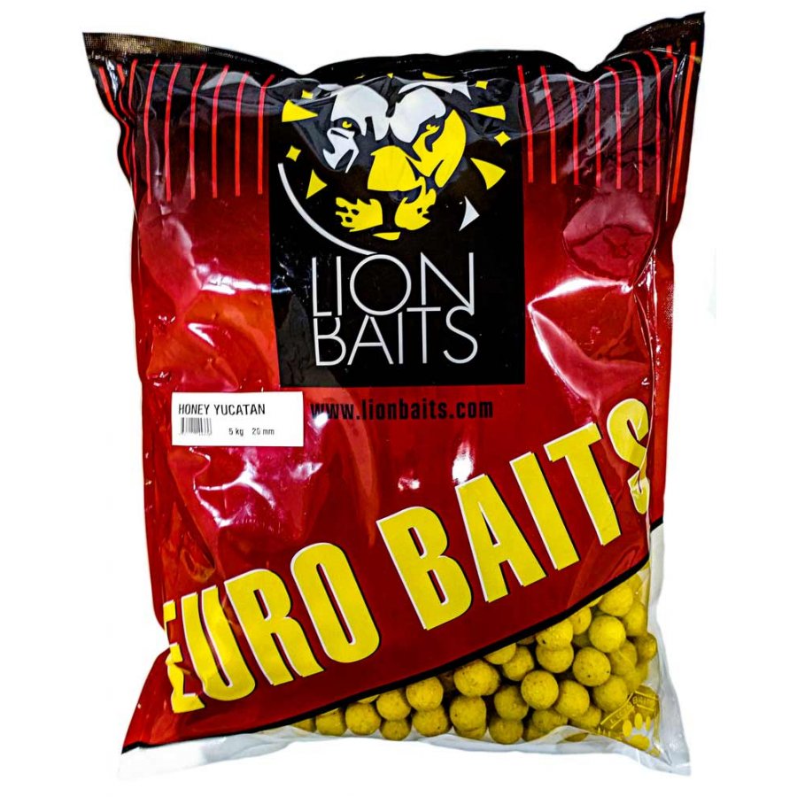 Бойлы Lion Baits мед 20мм 5кг - фото 1