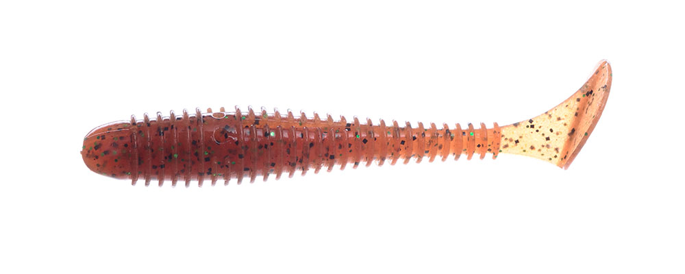 Приманка Keitech виброхвост Swing impact fat 2,8" EA01 orange p 8шт - фото 1