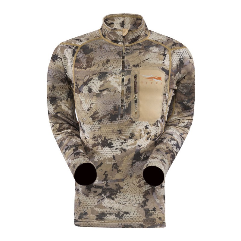 Термобелье Sitka Core mid wt zip t верх optifade waterfowl - фото 1