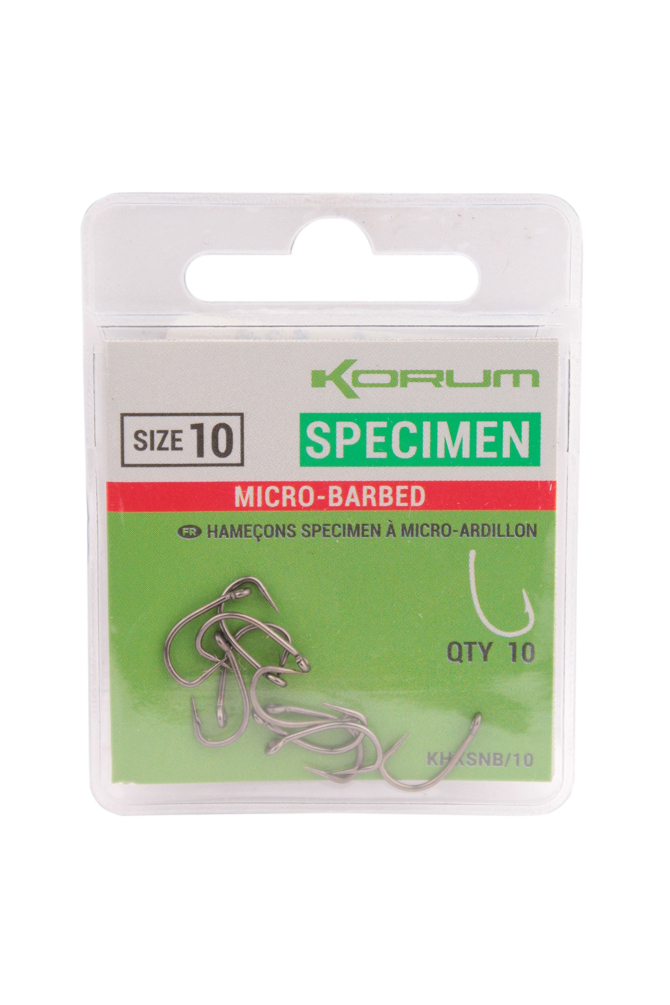  Korum Xpert Specimen Micro Barbed Hooks №10  в интернет .