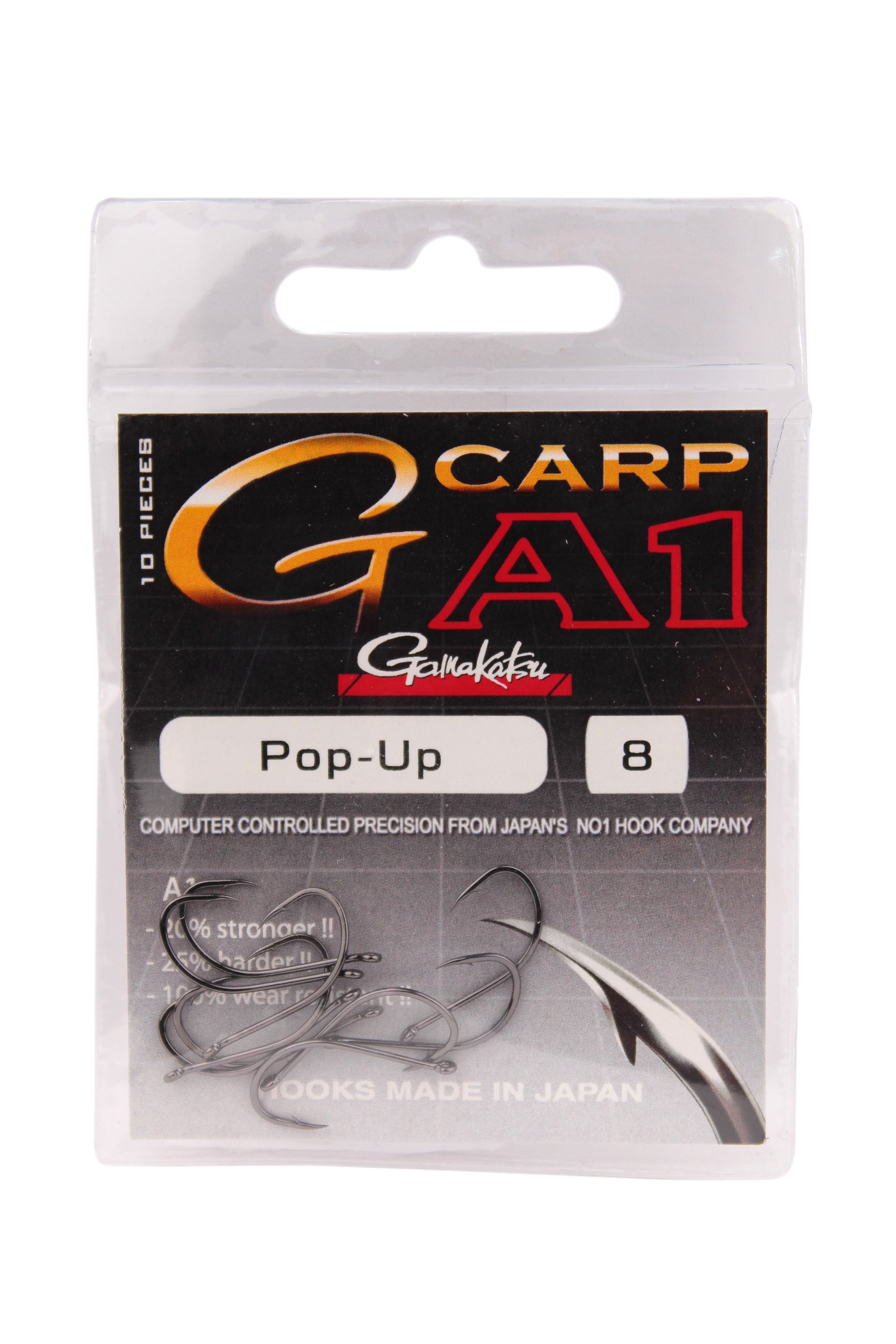 Крючок Gamakatsu A1 G-Carp  pop up №8 - фото 1