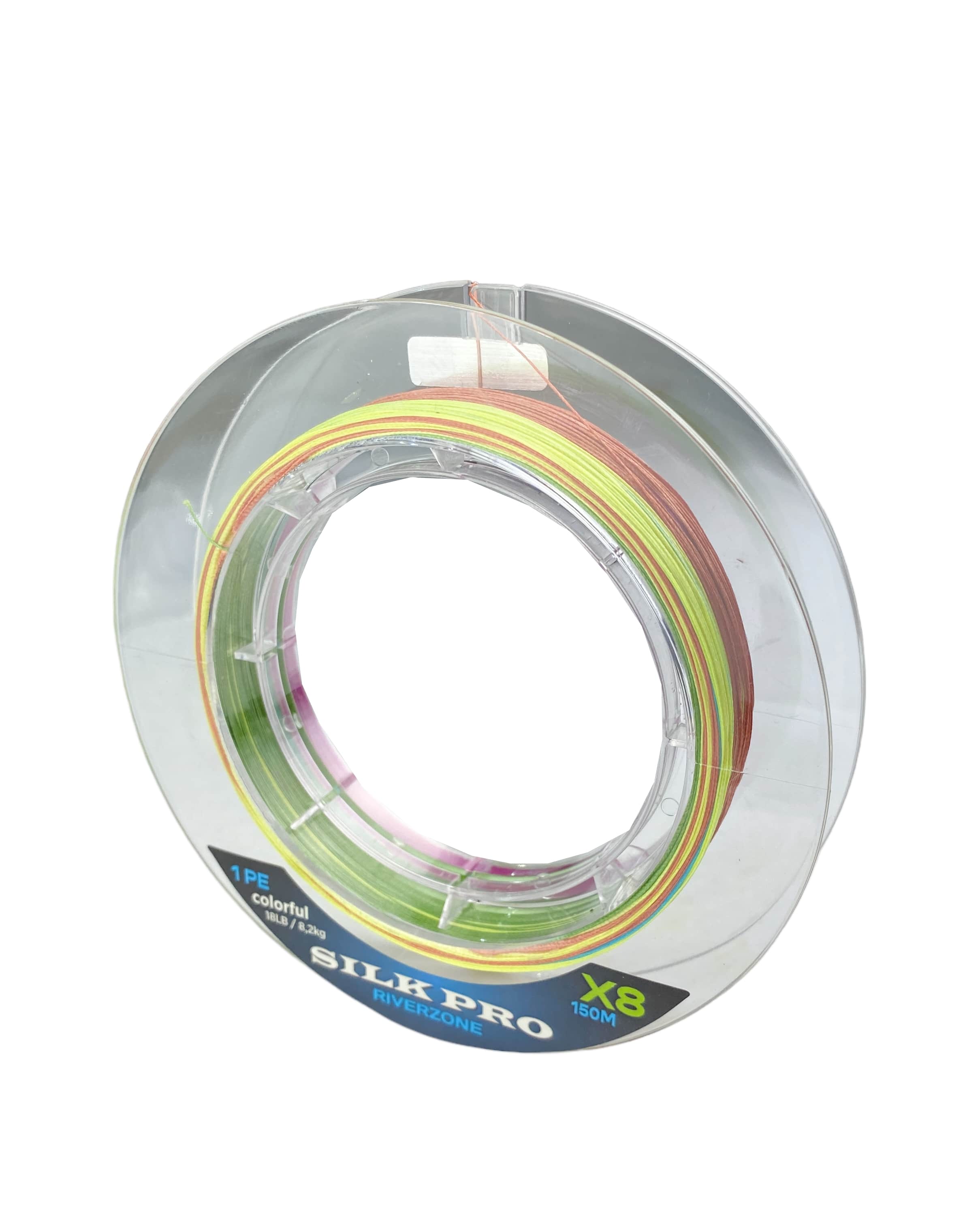 Шнур Riverzone Silk Pro WX8 PE 1.0 150м Colorful - фото 1