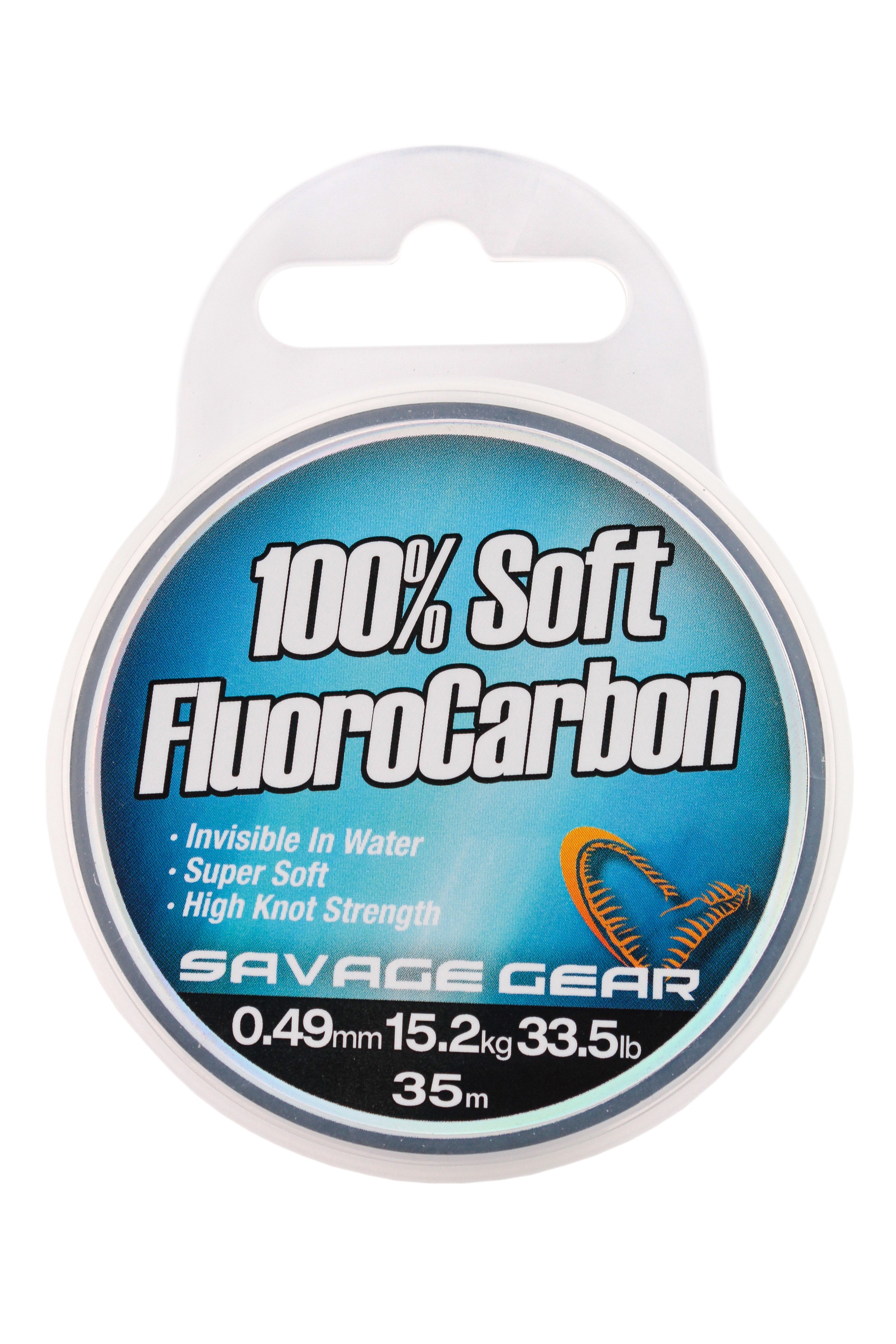 Леска Savage Gear Soft Fluoro Carbon 0.49мм 35м 33.5lb 15.2кг