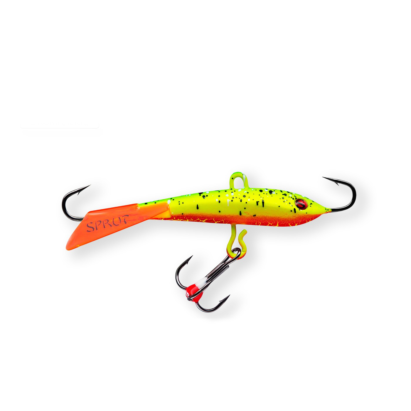 Балансир Sprut Tanpo №7 18гр 65мм RLSPK + доп тройник с фосфорной каплей - фото 1