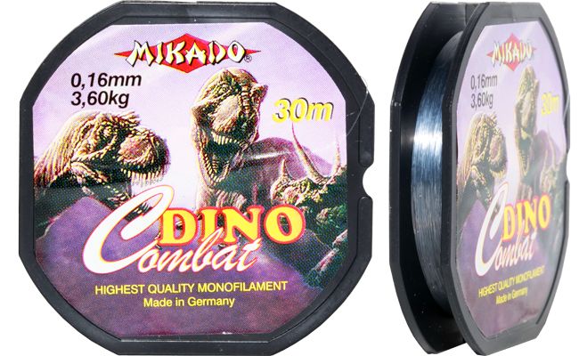 Леска Mikado Dino combat 30м 0,12мм - фото 1