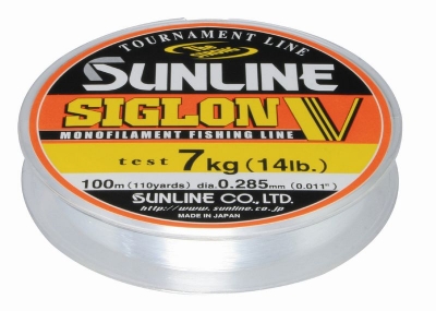 Леска Sunline Siglon Vclear 150м 0,28мм 7кг - фото 1