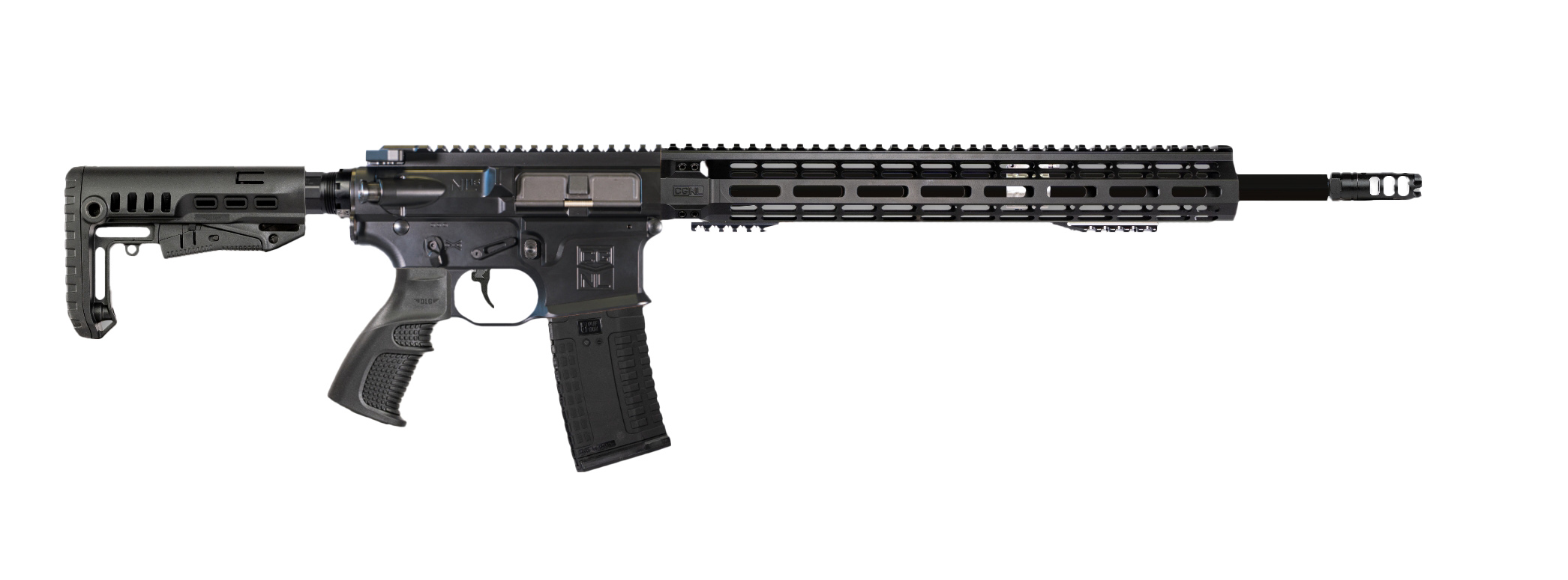 Карабин Adar 223 Rem NL15T Heavy 18 Middle 1/2-28 AR15/STANAG Tactic V3 - фото 1