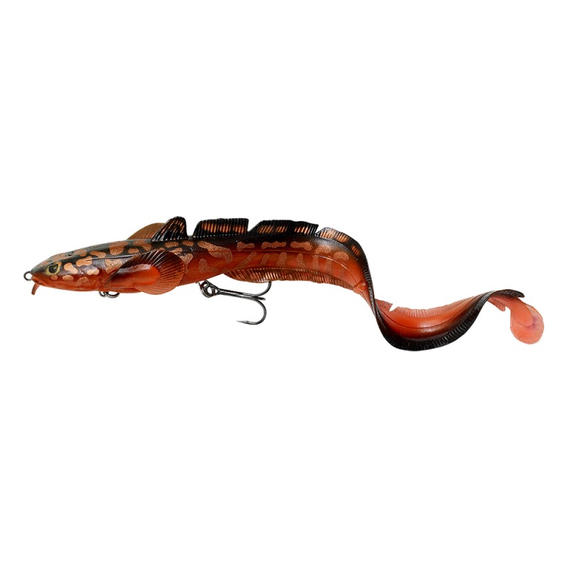 Приманка Savage Gear 3D Burbot bloody burbot UV 25см 70гр SS - фото 1