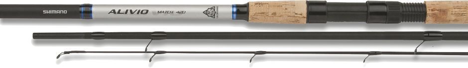 Удилище Shimano Alivio cx match 3,9м 5-20гр 3PCS - фото 1