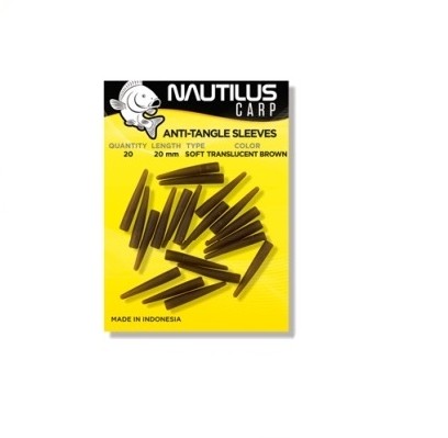 Конусный противозакручиватель Nautilus Anti-Tagle sleeves 2см light brown - фото 1