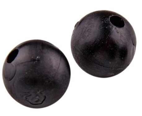 Бусины DAM Rubber beads 10мм12шт - фото 1