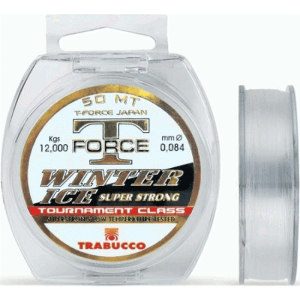 Леска Trabucco T-force winter ice 50м 0,165мм - фото 1