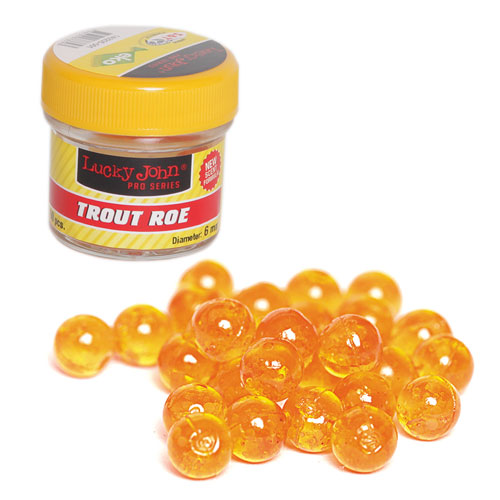 Приманка Lucky John Pro Series TROUT ROE искус.съедоб.икра 4,5мм 70шт. - фото 1