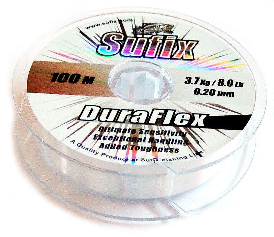 Леска Sufix Duraflex clear x10 100м 0,28мм - фото 1
