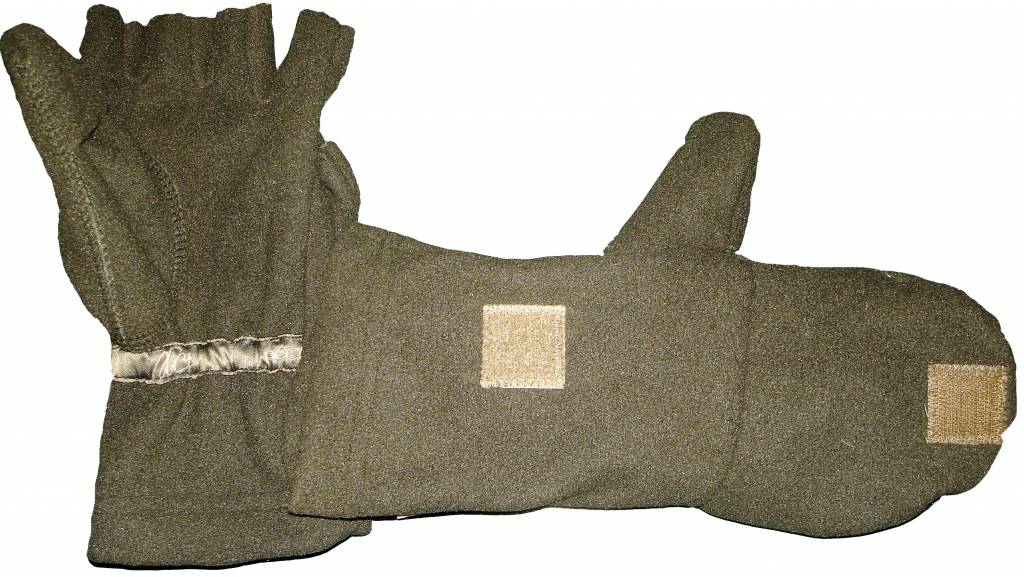 Варежки-перчатки ХСН хаки - фото 1