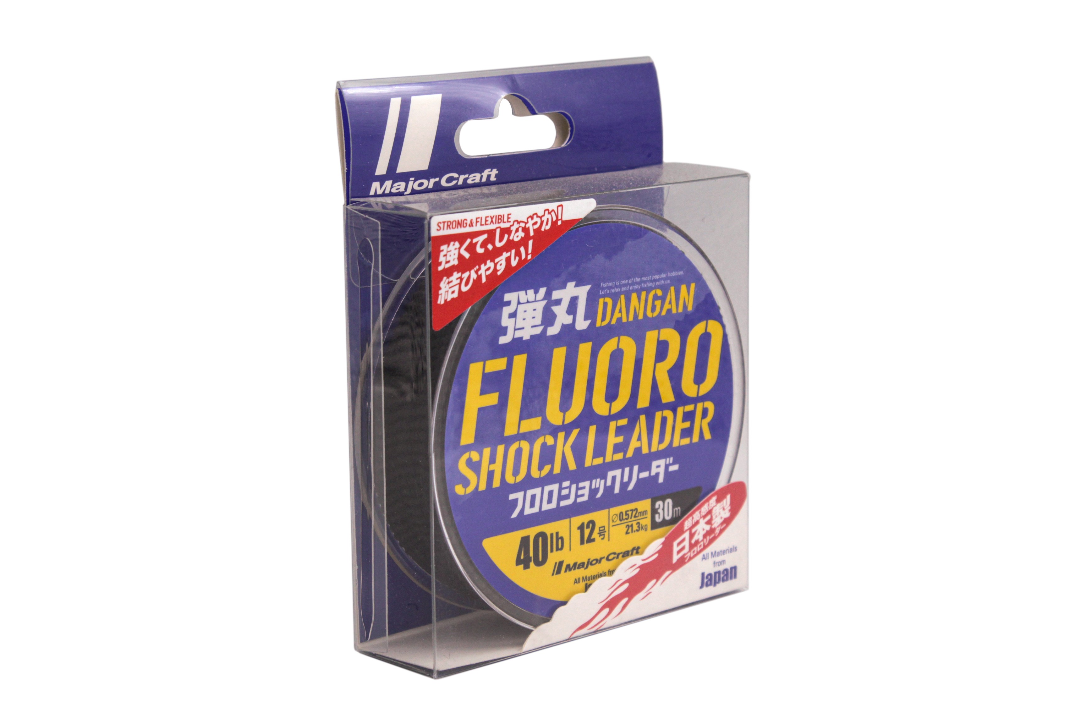 Леска Major Craft Fluorocarbon 30м DFL-0.572мм 40lb - фото 1