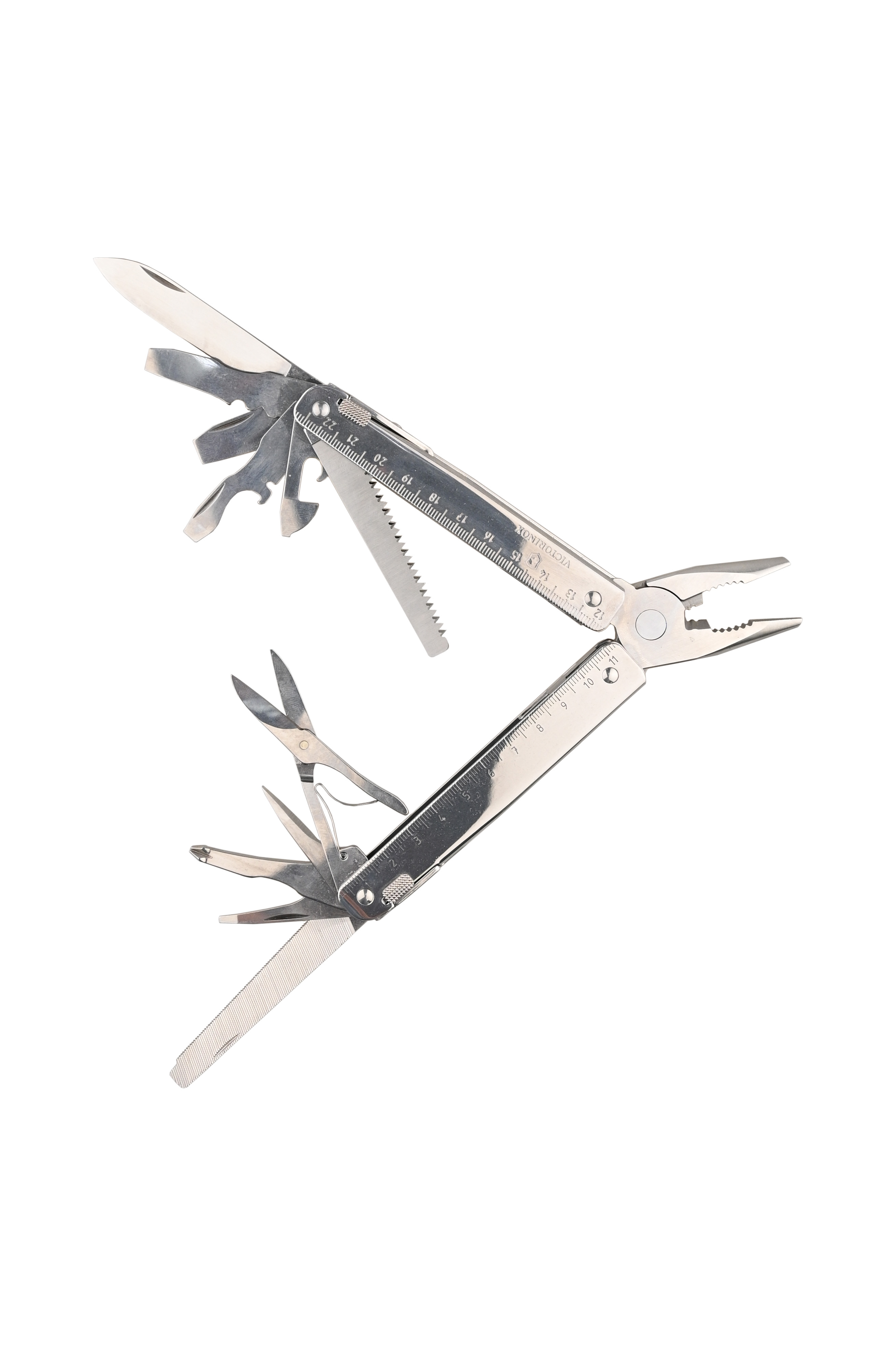 Мультиинструмент Victorinox Swisstool X plus ratchet 115мм серебристый - фото 1