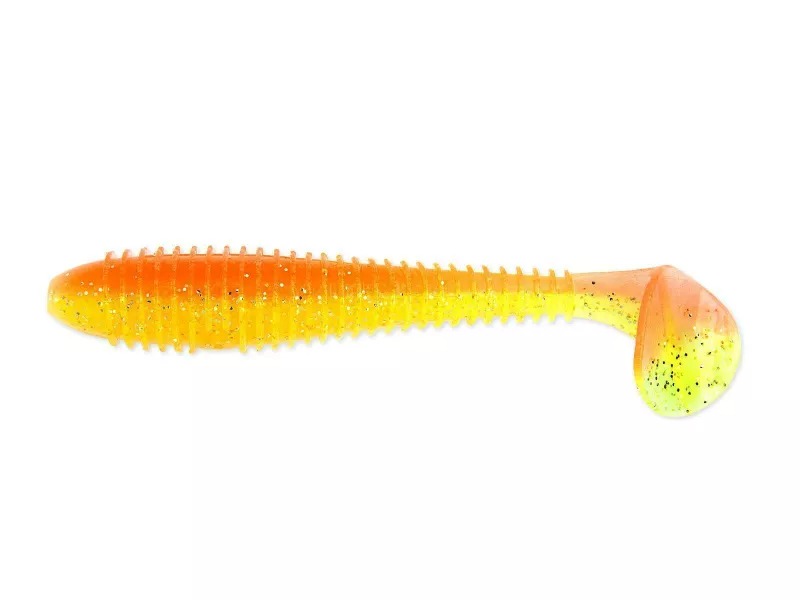 Приманка Keitech 3,8" FAT Swing Impact - Orange Shiner - фото 1