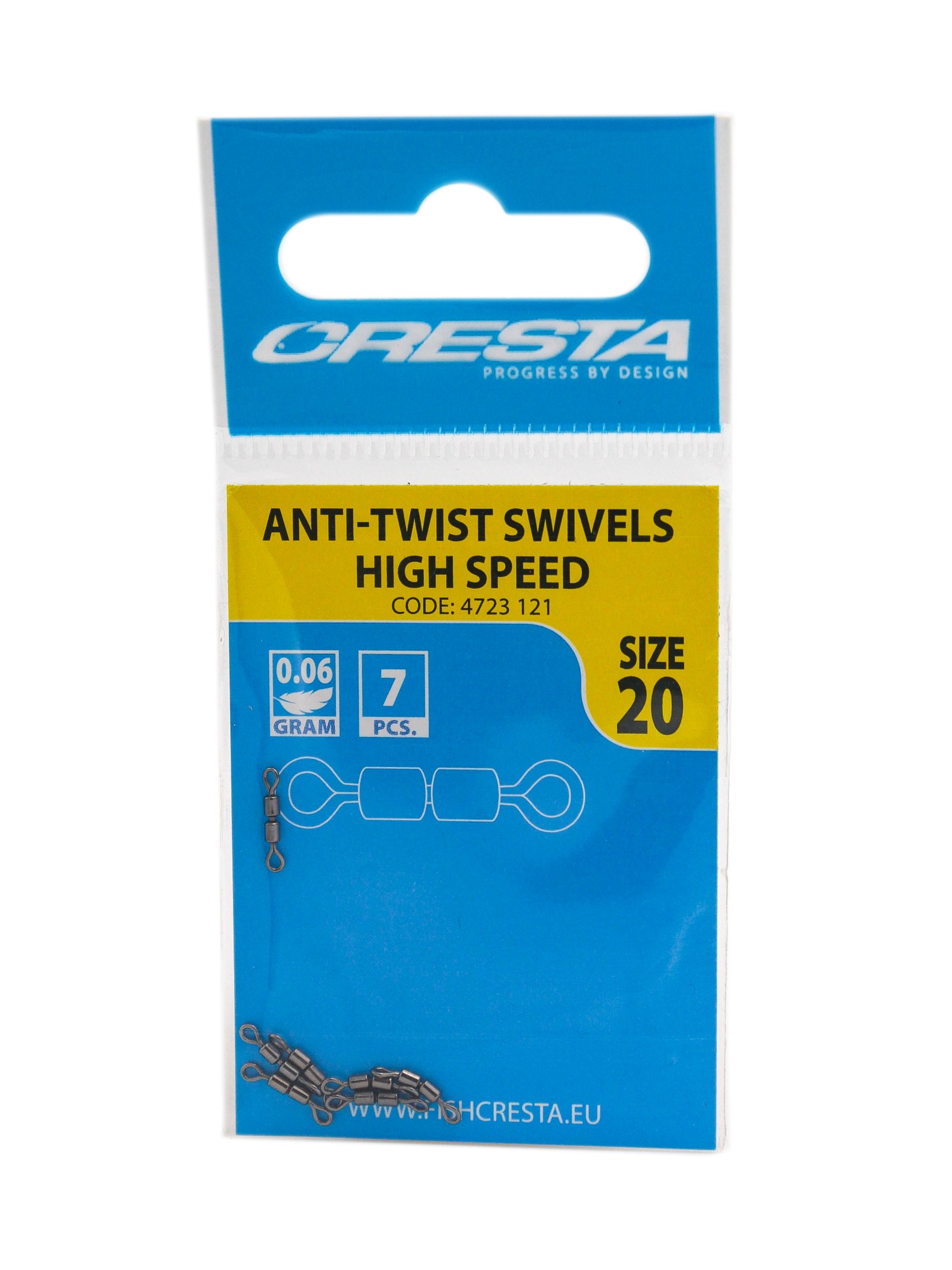 Вертлюг SPRO Anti-twist swivels high speed №20 - фото 1