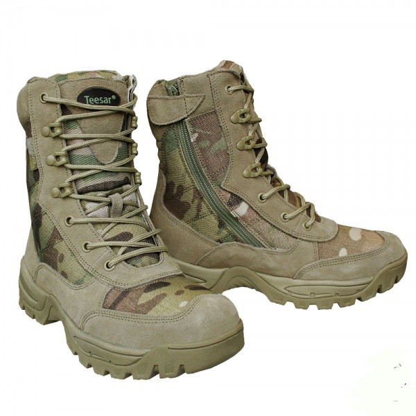 Ботинки Mil-tec Squad stiefel 5 inch multicam  - фото 1