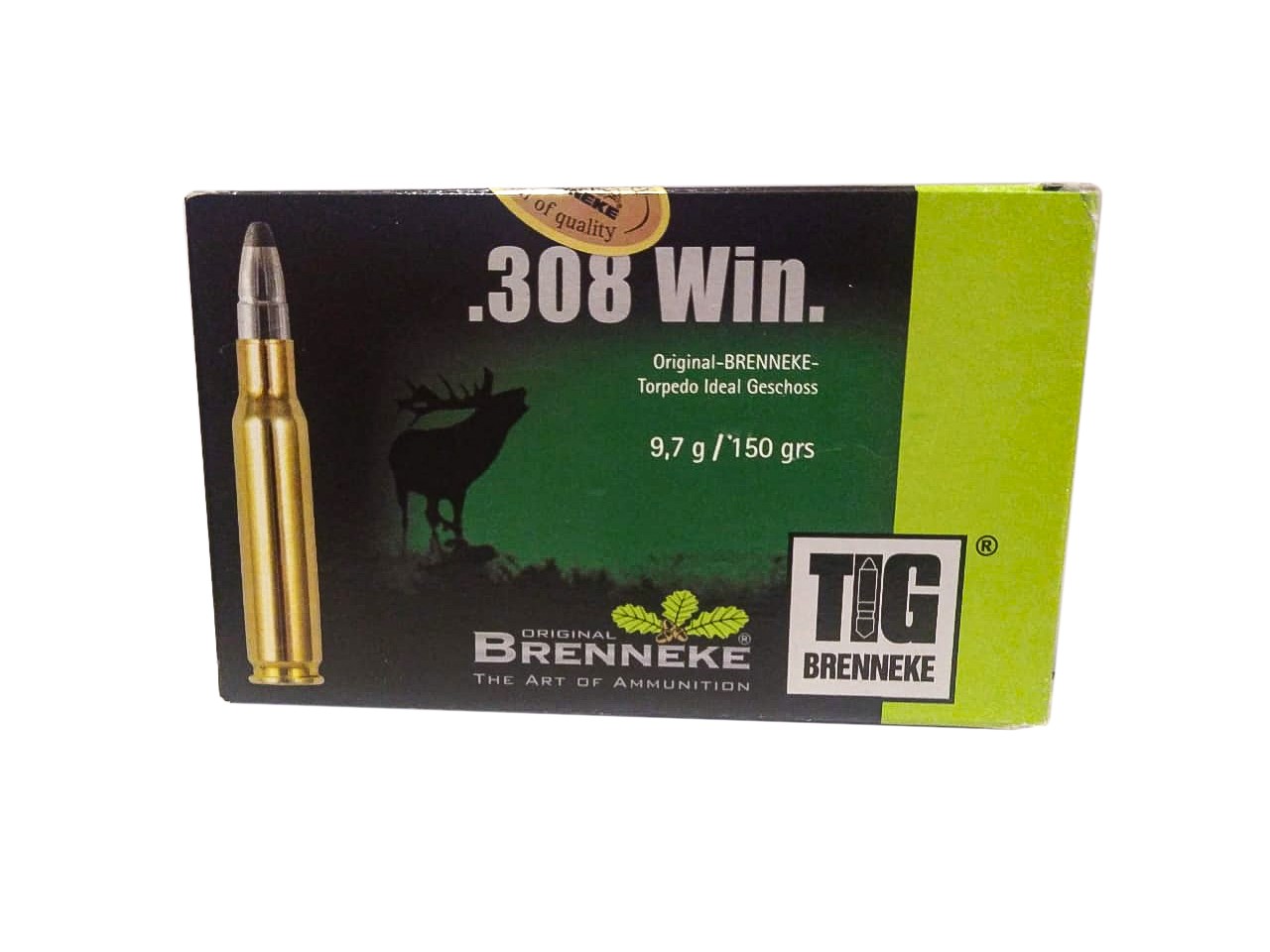 Патрон 308Win Brenneke TIG 9,7 1/20