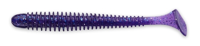 МП Приманка Keitech виброхвост Swing impact 2,5" EA04 Violet - фото 1