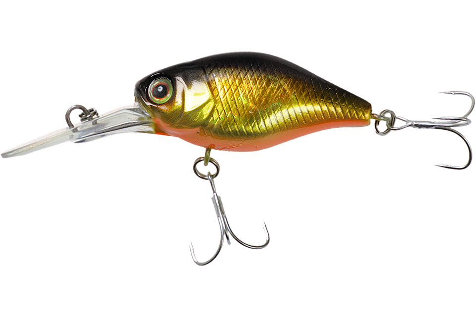 Воблер Jackall Diving Chubby 41мм hl gold & black - фото 1