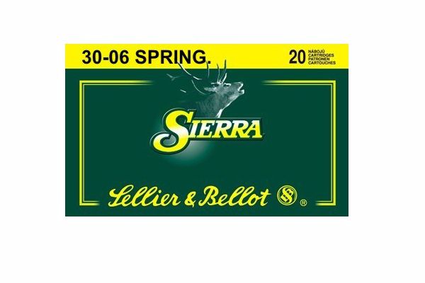 Патрон 30-06Sprg Sellier&Bellot Siera SBT GK 11,7 гр - фото 1