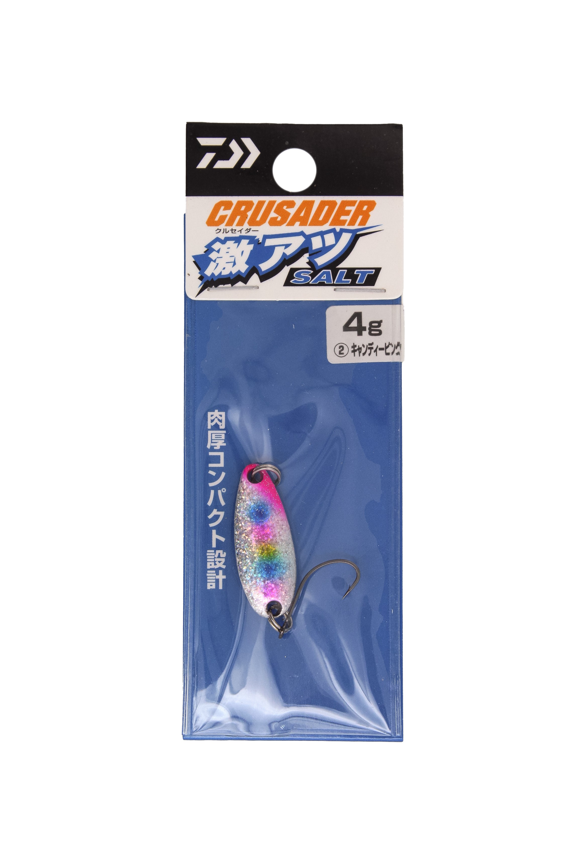 Блесна Daiwa Crusader gekiatsu salt 4 candy pink - фото 1