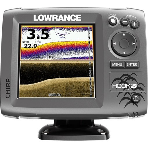 Эхолот Lowrance Hook-5x - фото 1