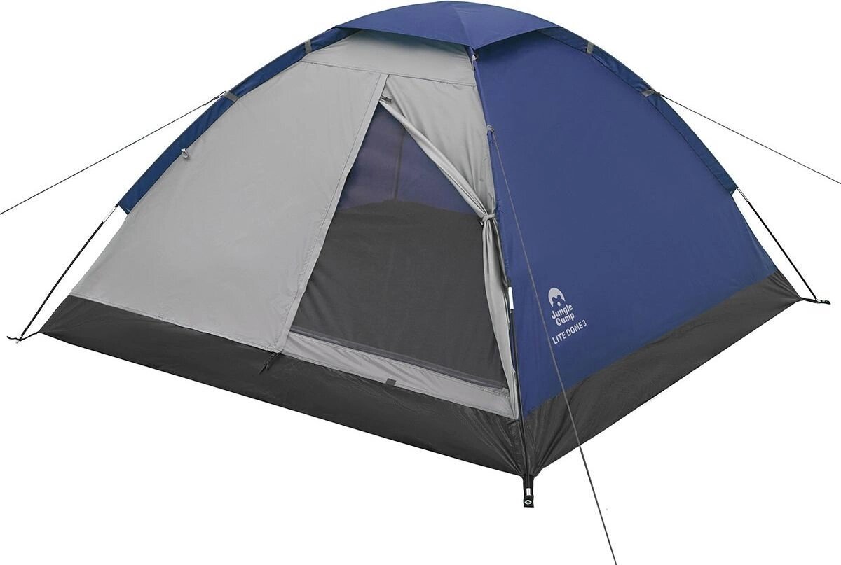 Палатка Jungle Camp Lite Dome 3 синий/серый