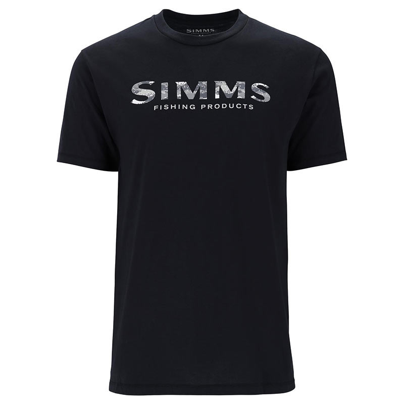 Футболка Simms Simms Shroud Fill Logo T-Shirt Black  - фото 1