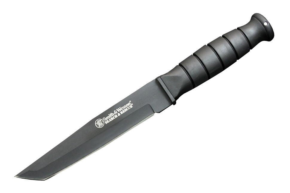 Нож Smith&Wesson CKSURTN фикс. клинок сталь 440С резина - фото 1