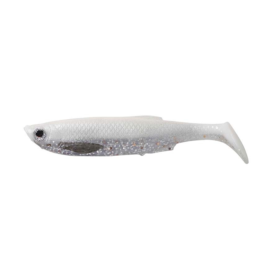 Приманка Savage Gear LB 3D Bleak paddle tail 8см 4гр Bulk white silver 1/70