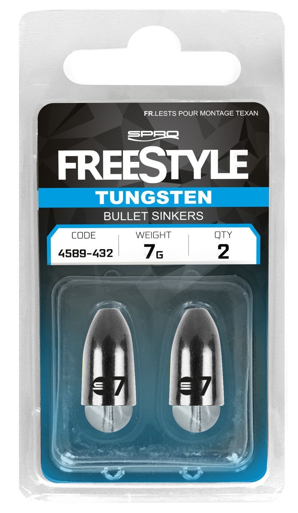 Груз SPRO FreeStyle Bullet Sinker Tungsten 5гр - фото 1