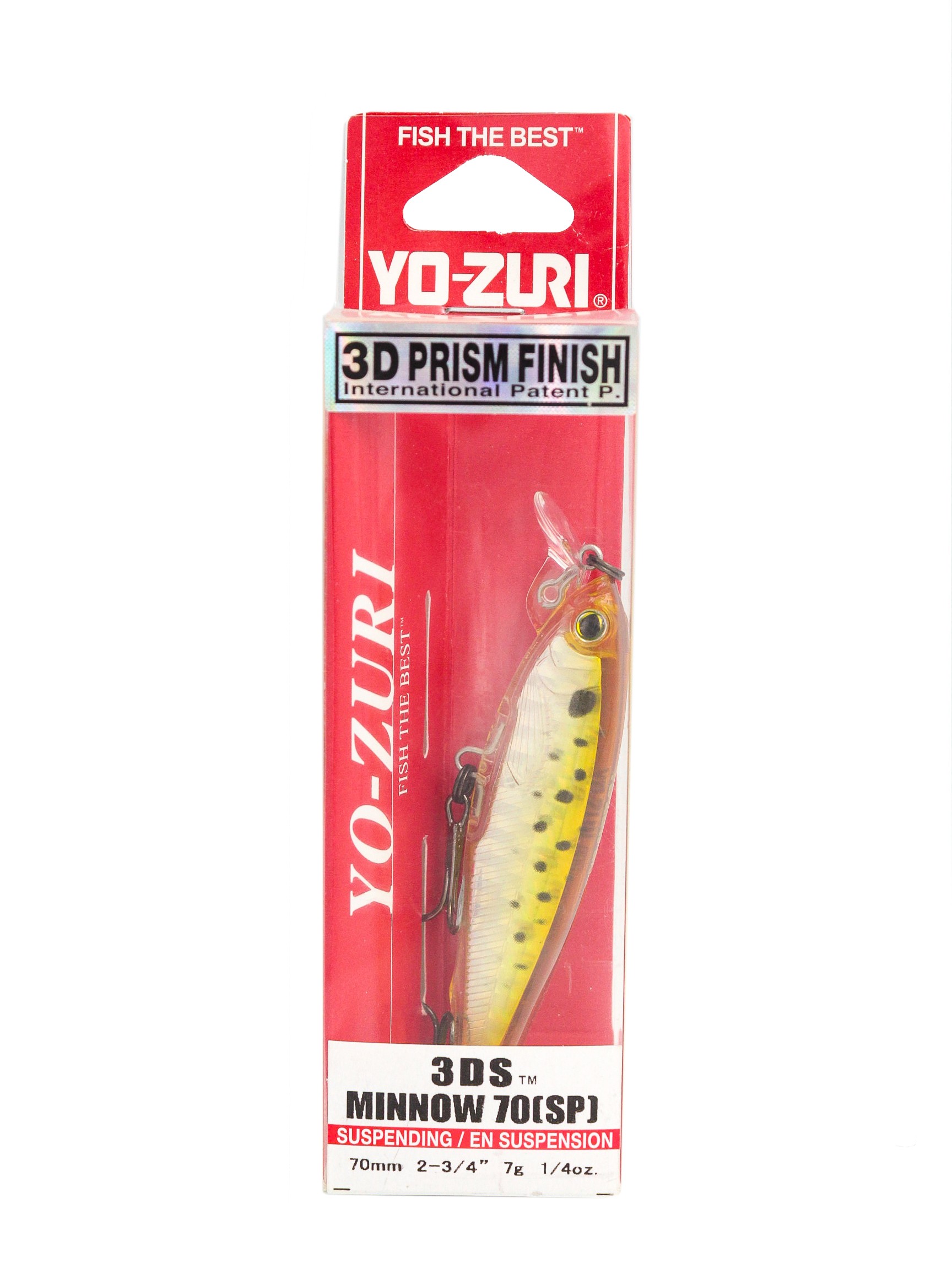 Воблер Yo-Zuri 3DS Minnow 70SP F1135-HPBK - фото 1