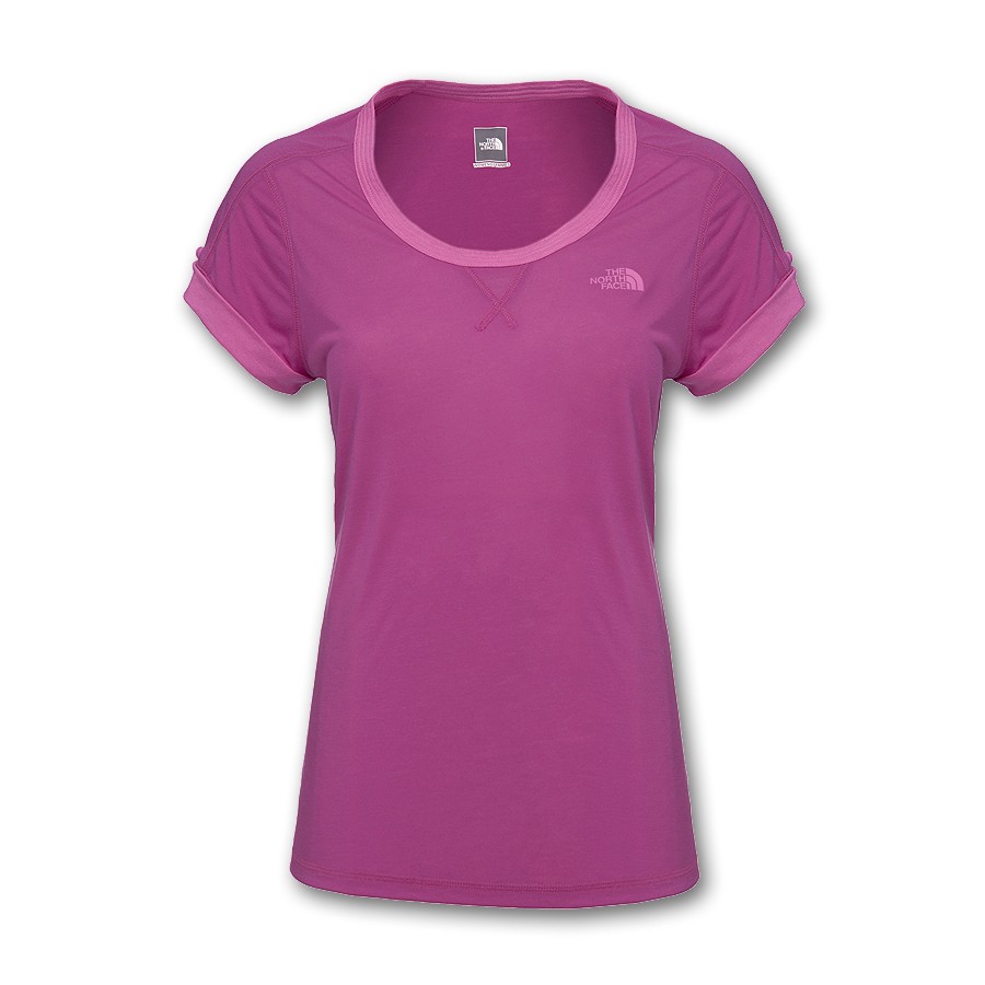 Футболка The North Face W horizon tee fuschia pink - фото 1