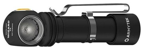 Фонарь Armytek Wizard C2 Magnet USB белый - фото 1