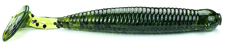 Приманка Ecogear виброхвост Grass minnow S 1-3/4&quot; цв 4 1/12 - фото 1