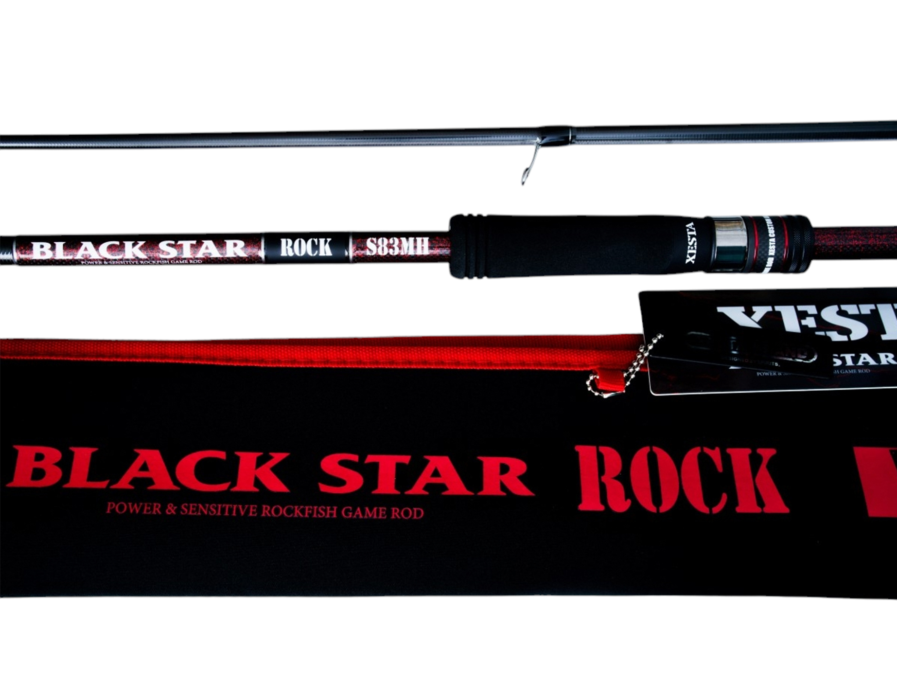 Спиннинг Xesta Black Star Rock S83MH Versatile Multi Rocker 10-35гр lb 12-30 253 - фото 1