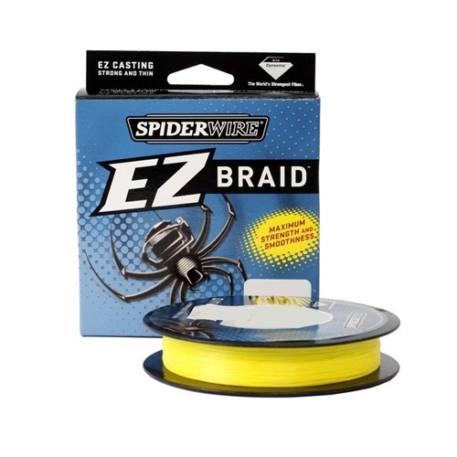 Шнур Spiderwire EZ Braid yellow 100м 0,17мм - фото 1