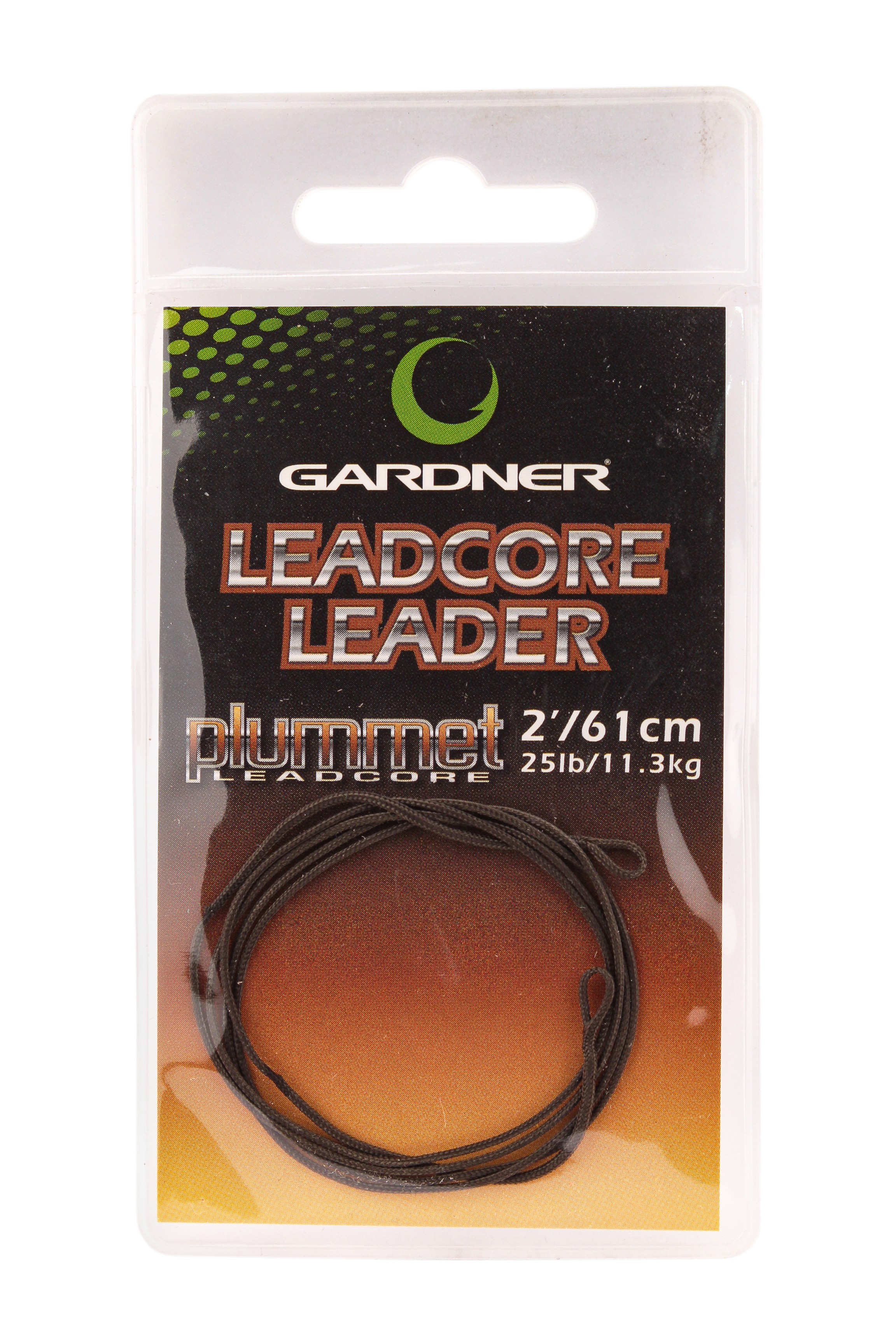 Лидкор Gardner Plummet leadcore leaders 61см brown - фото 1