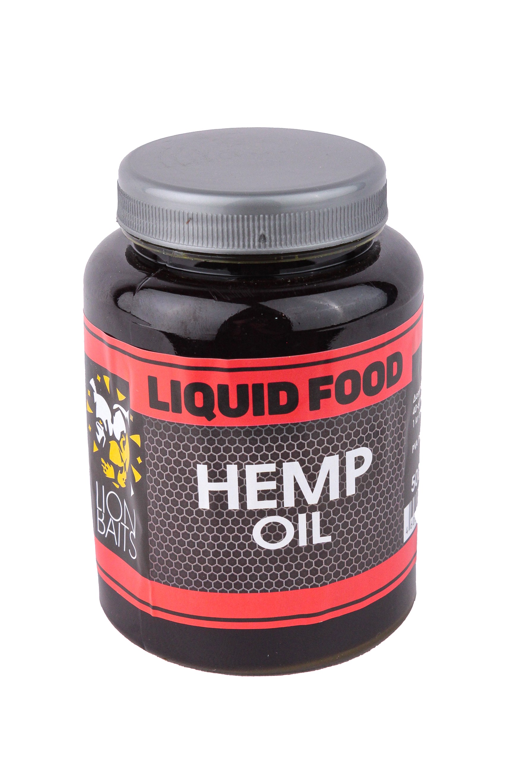 Ликвид Lion Baits Food Hemp oil 500мл - фото 1