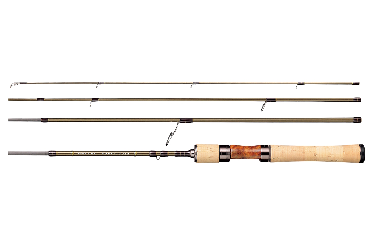 Спиннинг Smith Multiyouse TRMK-604SL 4ч 2,0-7,0гр Mod.Fast 24t + 30t Graphite - фото 1