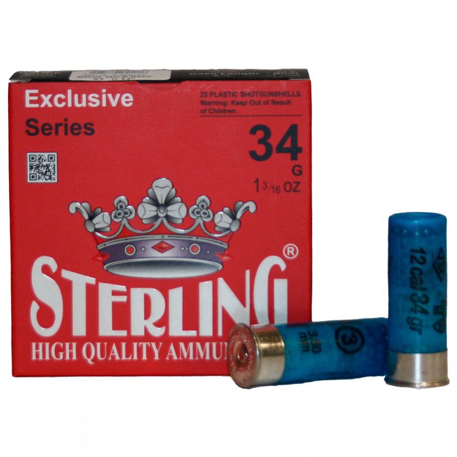 Патрон 12х70 Sterling 3 34г - фото 1