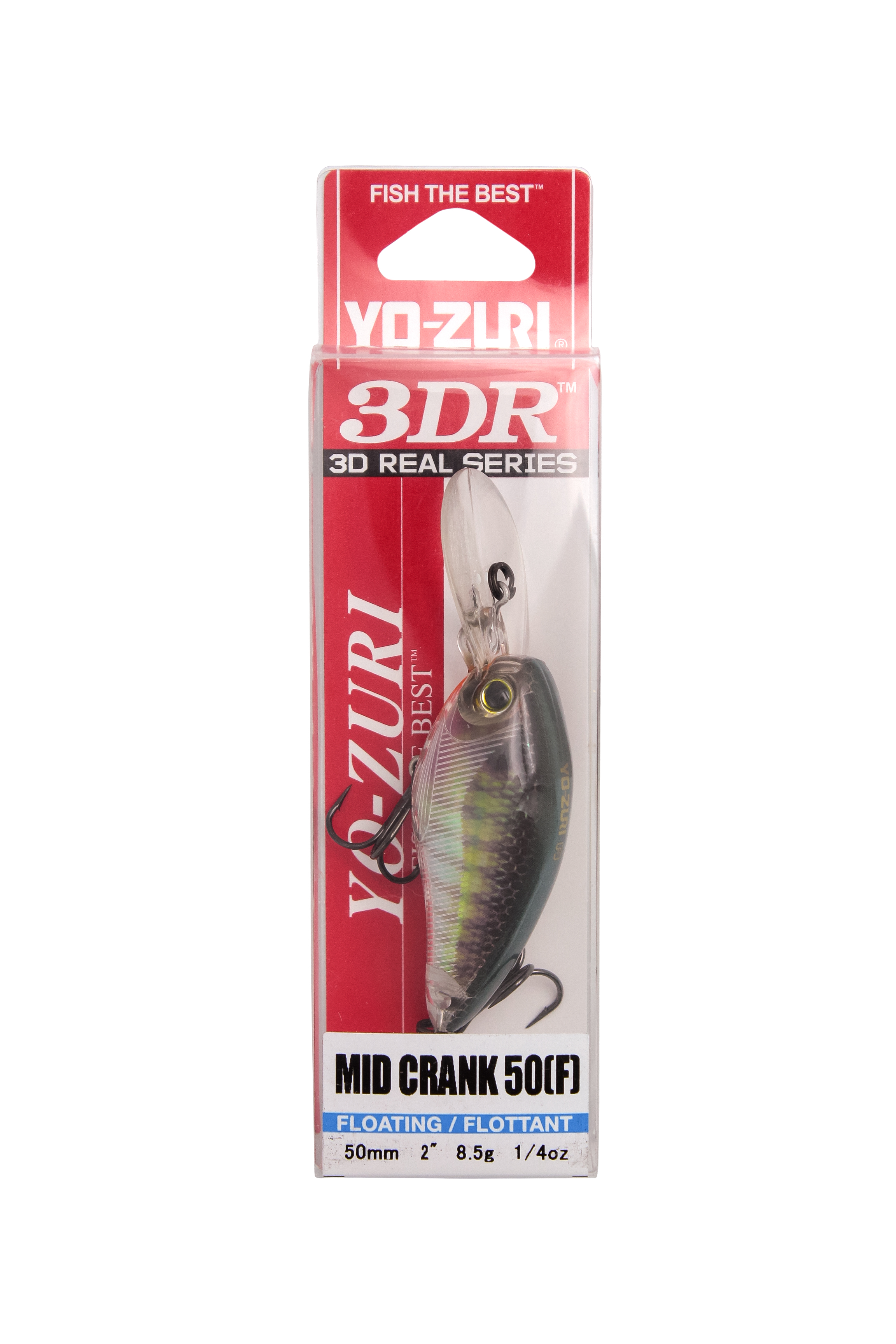 Воблер Yo-Zuri 3DR mid crank 50F R1317 RBG - фото 1