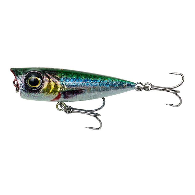 Воблер Savage Gear 3D Minnow Popper 4,3 см 2,6 гр Floating Ghost Sardine - фото 1