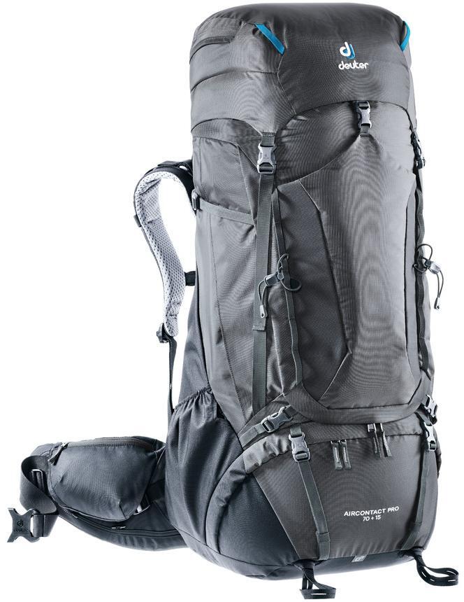 Рюкзак Deuter 2021 Aircontact Pro 70+15 Graphite/Black - фото 1