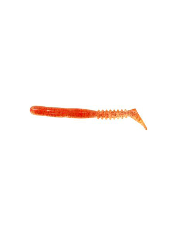 Приманка Reins виброхвост Rockvib shad 3" 150 super dry red 15шт - фото 1