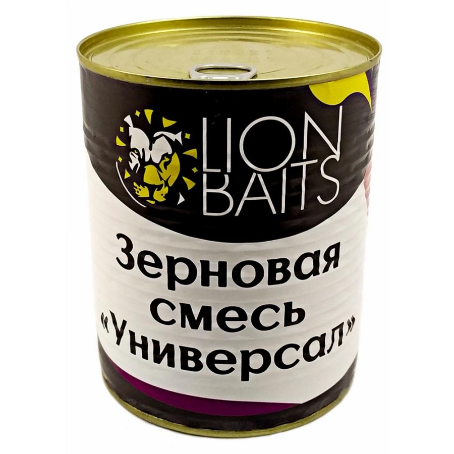 Консервированная зерновая смесь Lion Baits универсал 900мл - фото 1